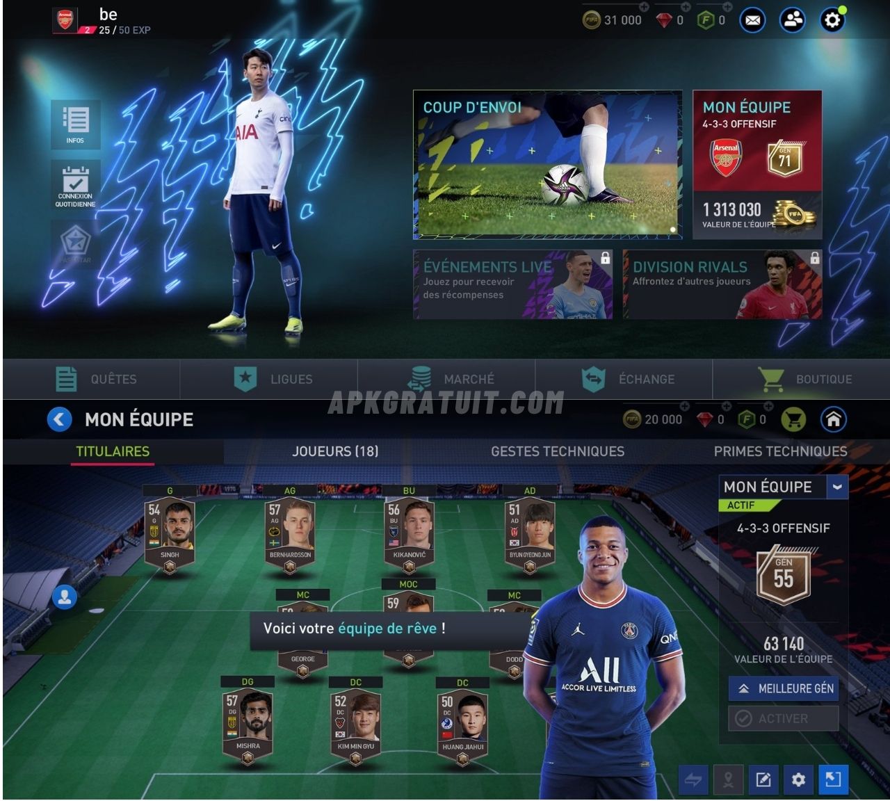 FIFA Football pour Android